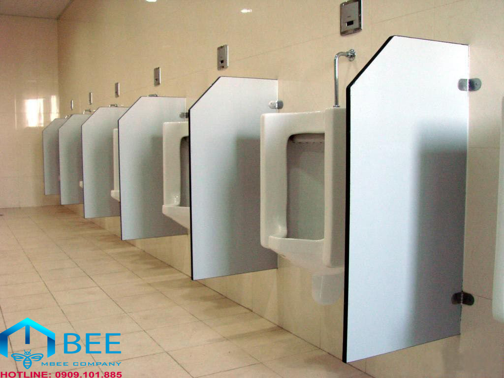 MBEE - Lắp đặt vách ngăn vệ sinh tấm compact tại Trà Vinh