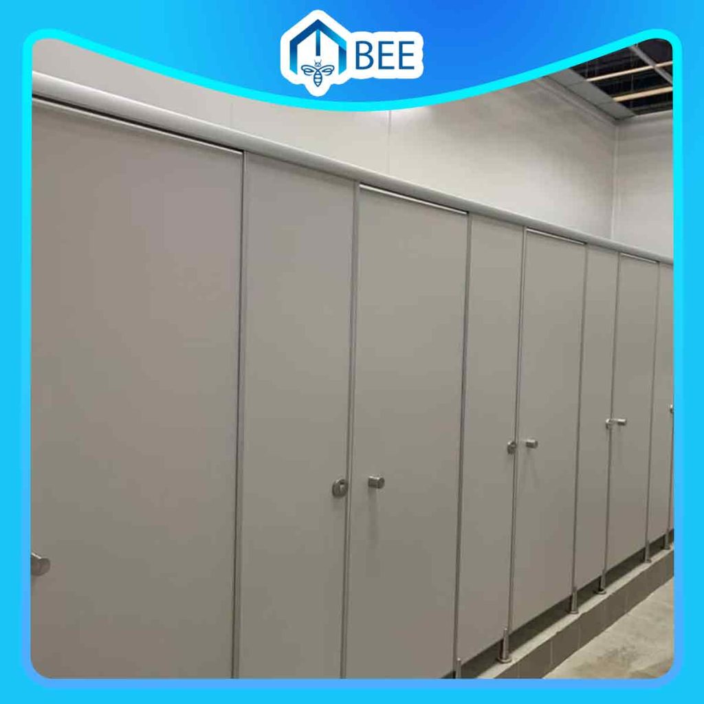 Mbee Kho vách ngăn vệ sinh tấm compact HPL CDF tại Mbee - Mbee