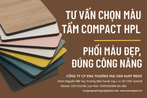 Tư Vấn Chọn Màu Tấm Compact HPL Phù Hợp Với Công Trình