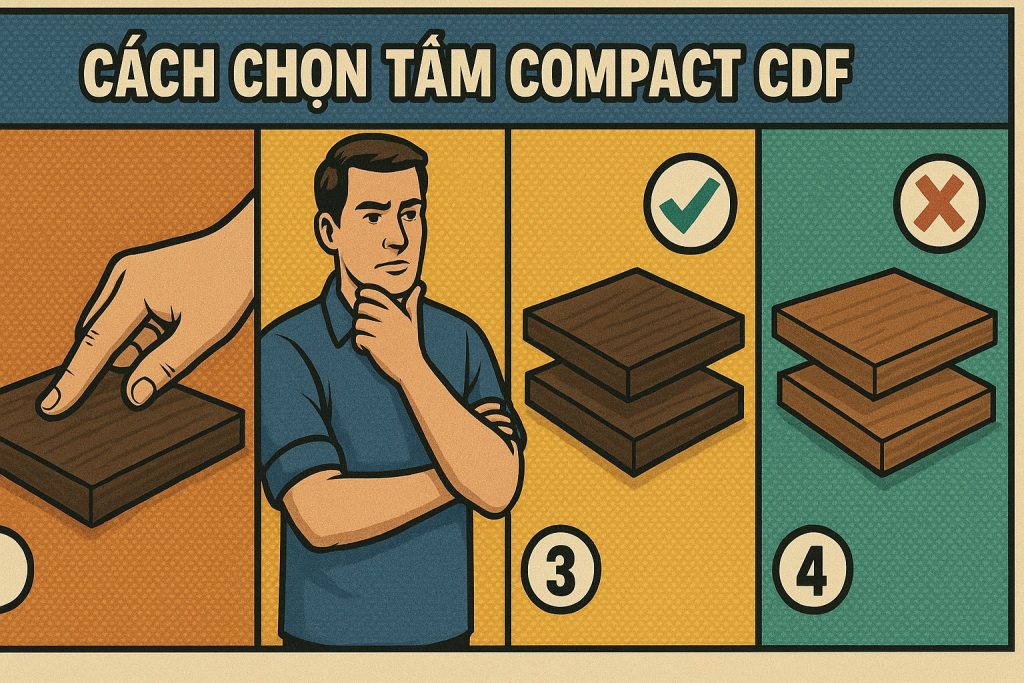 Cách chọn tấm Compact CDF phù hợp với nhu cầu sử dụng