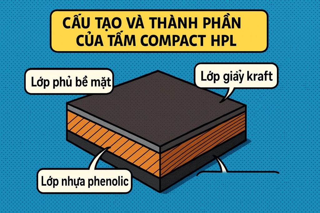 Cấu Tạo Và Thành Phần Của Tấm Compact HPL – Tìm Hiểu Chi Tiết