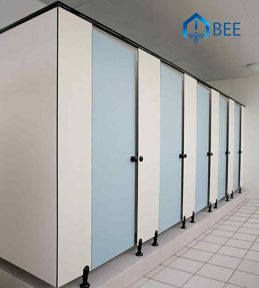 Dịch vụ thi công vách ngăn vệ sinh tấm Compact tại Hà Nội