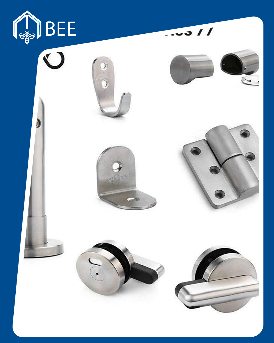 Phụ Kiện Vách Ngăn Vệ Sinh Chất Lượng, Giá Rẻ