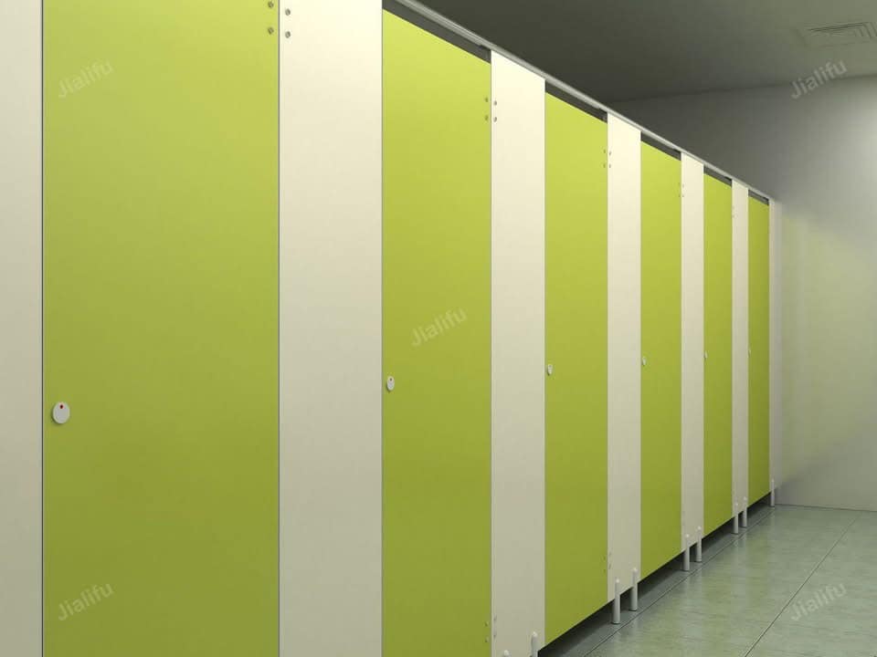 Thi Công Vách Ngăn Vệ Sinh Tấm Compact HPL Tại Đồng Nai