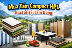 Mua Tấm Compact HPL Giá Tốt Tại Lâm Đồng – Giao Tận Nơi