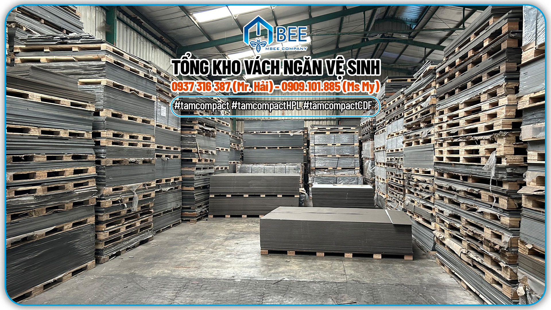 MBEE Cung Cấp Vách Ngăn Vệ Sinh Tấm Compact