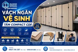 Vách Ngăn Vệ Sinh Tấm Compact CDF | Báo Giá, Kích Thước, Bảng Màu, Thi Công