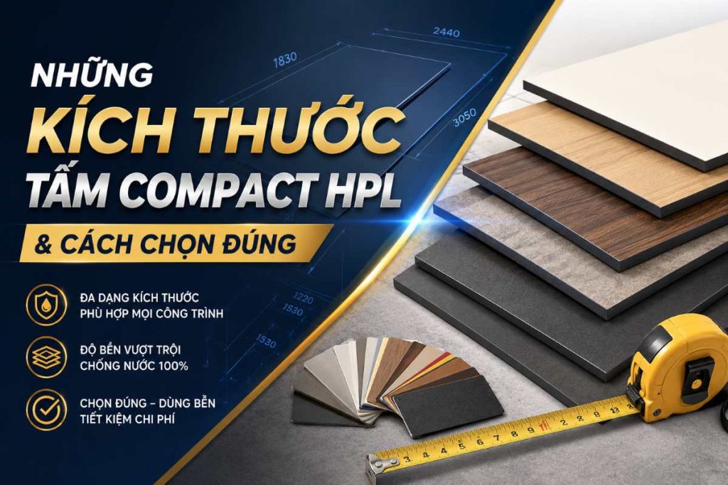 Những Kích Thước Tấm Compact HPL & Cách Chọn Đúng – MBEE