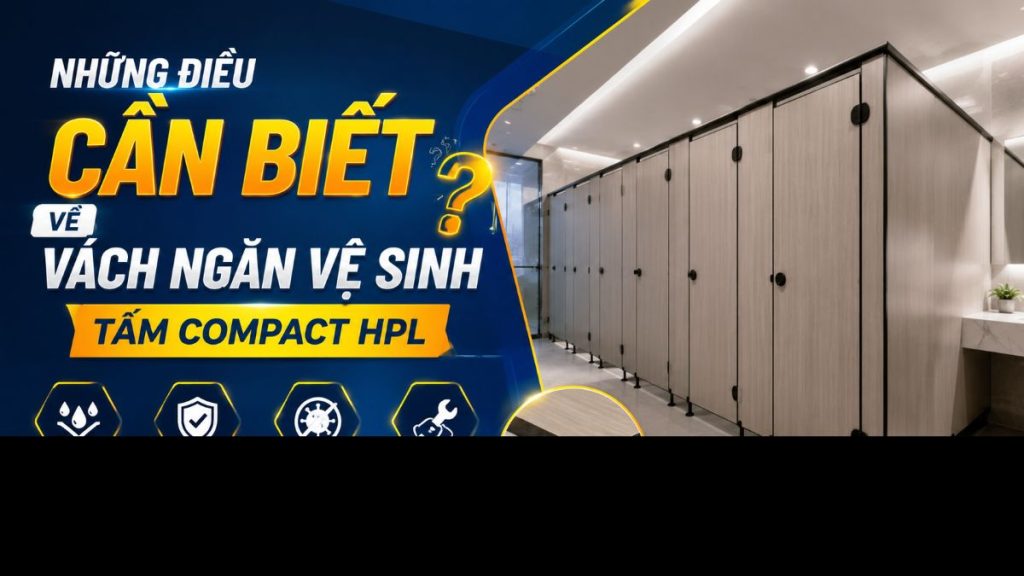 Những Điều Cần Biết Về Vách Ngăn Vệ Sinh Tấm Compact HPL | MBEE