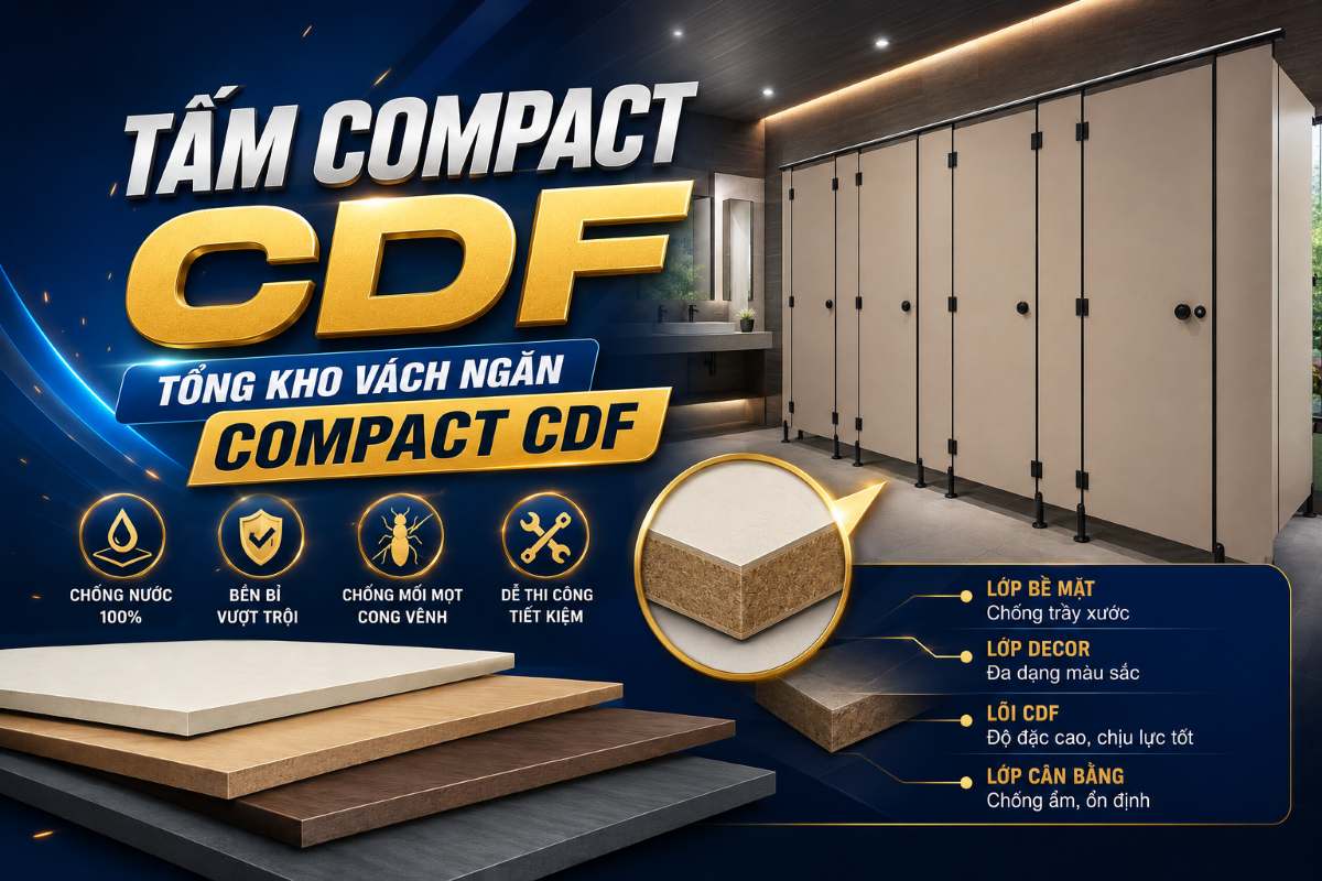 Tấm Compact CDF – Tổng kho vách ngăn Compact CDF