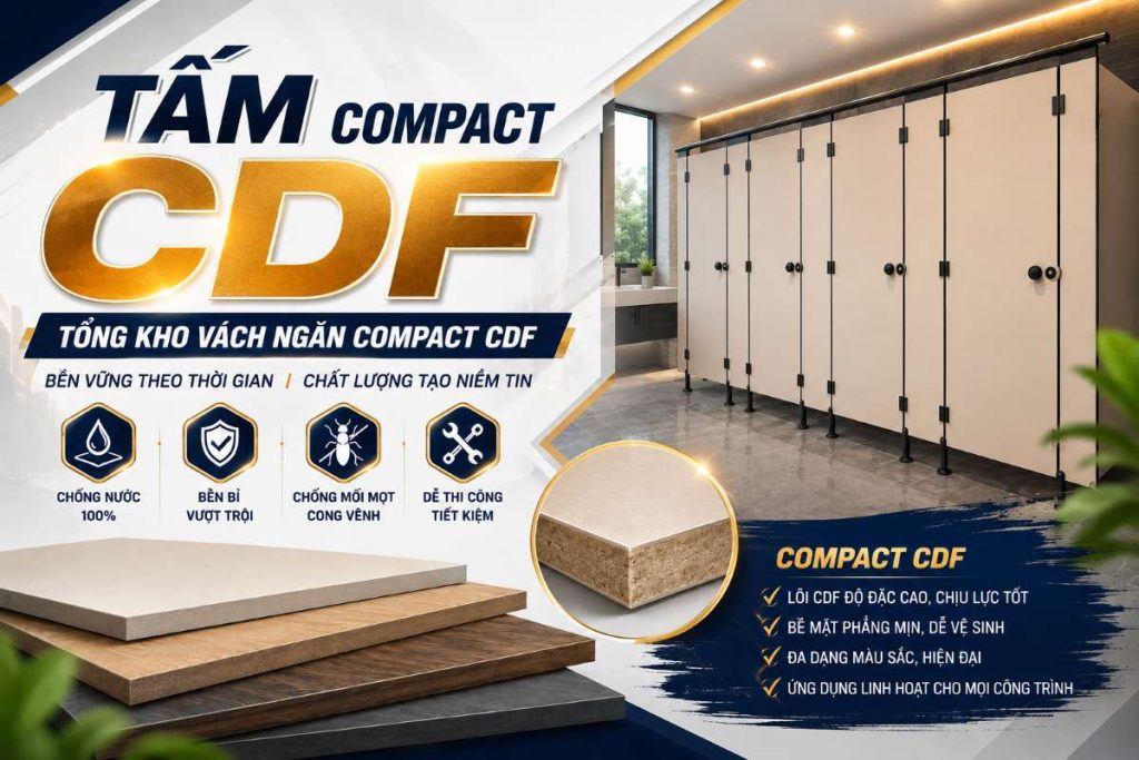 Tấm Compact CDF – Tổng kho vách ngăn Compact CDF