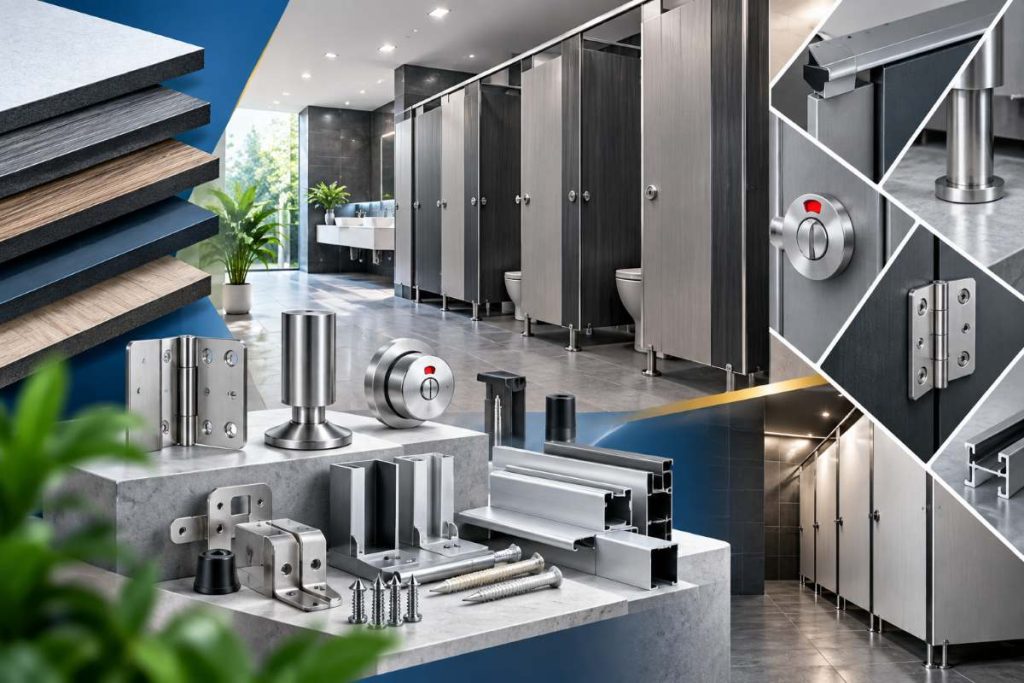 Mbee Cung Cấp Phụ Kiện Vách Ngăn Tấm Compact Đầy Đủ